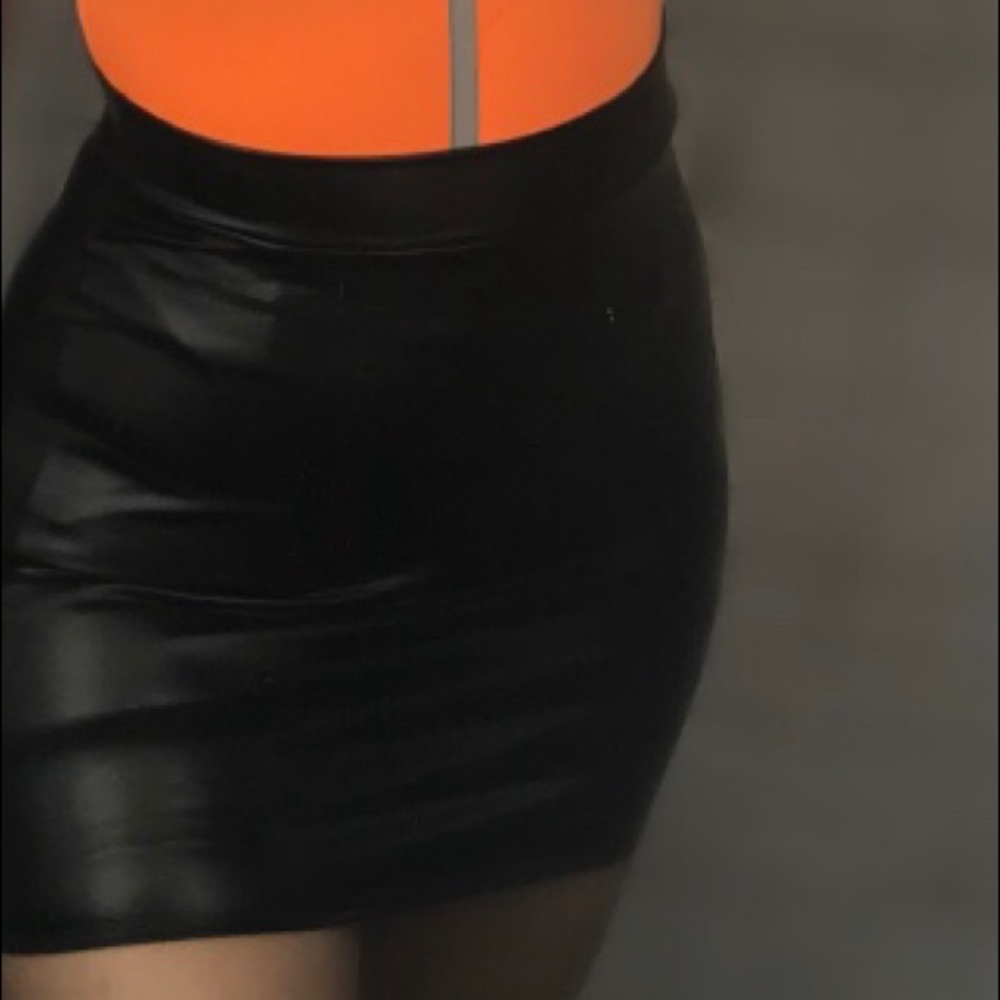 Latex skirt